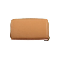 Valentino Brown Polyethylene Wallet