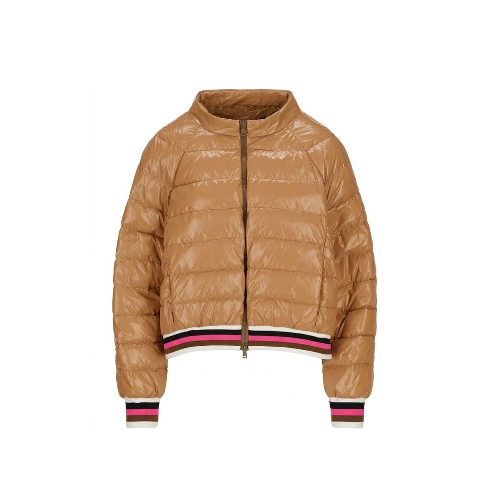 Herno Brown Polyamide Coat