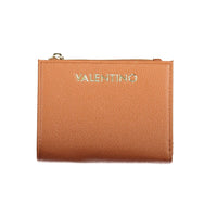 Valentino Brown Polyethylene Wallet
