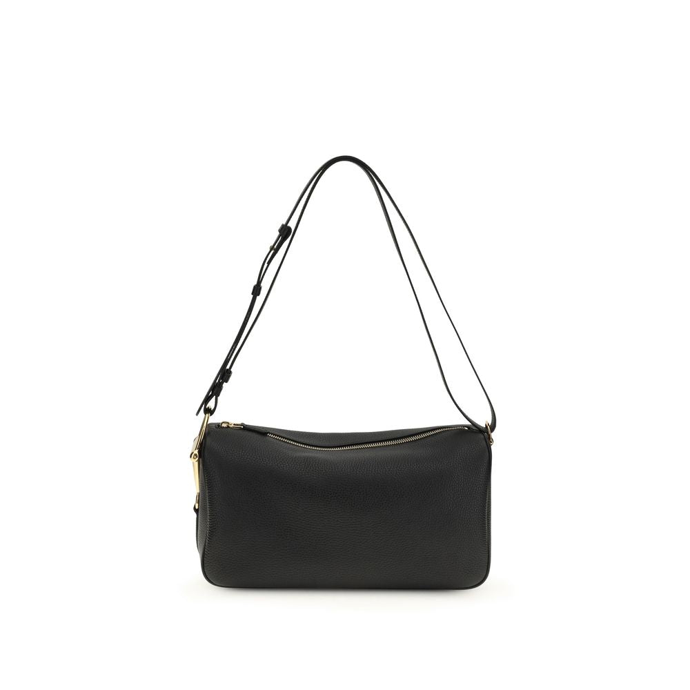 Gucci Black Calf Leather Bos Taurus Handbag