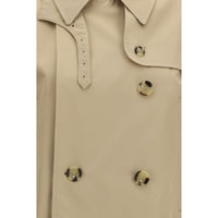 Burberry Beige Cotton Trench Coat