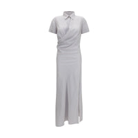 Alexander McQueen Multicolor Silk Casual Dress