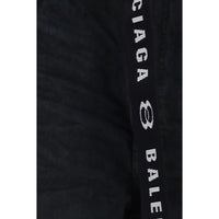 Balenciaga Black Cotton Bermuda Shorts