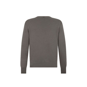 Herno Gray Cashmere Sweater