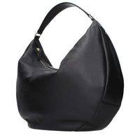 Jimmy Choo Black Leather Shoulder Bag