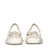 Jimmy Choo Blue Leather Flat Sandals