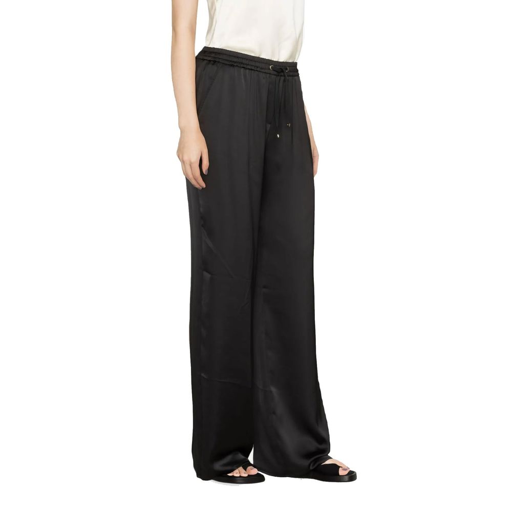 Herno Black Polyamide Casual Pants