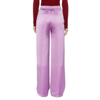 Herno Purple Polyester Casual Pants