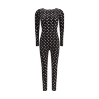 Marine Serre Brown Polyamide Jumpsuit