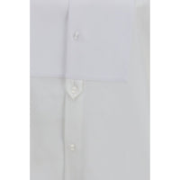 Saint Laurent White Cotton Dress Shirt