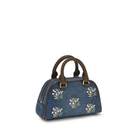 Valentino Garavani Blue Fabric Shoulder Bag