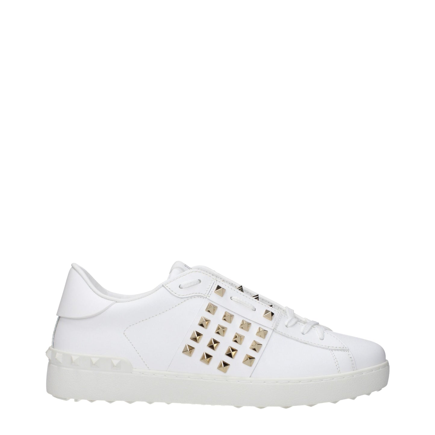 Valentino Garavani Blue Leather Low Top Sneakers