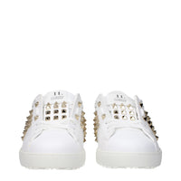 Valentino Garavani Blue Leather Low Top Sneakers