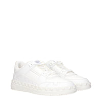 Valentino Garavani Blue Leather Sneakers