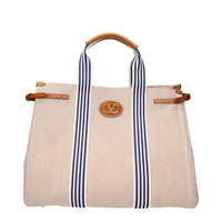 Valentino Garavani Beige Fabric Handbag