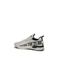 Versace Jeans White Polyester Athletic Sneakers