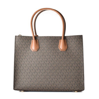 Michael Kors Brown Leather Shoulder Bag