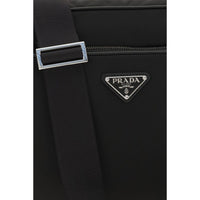 Prada Black Recycled Polyamide Shoulder Bag