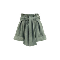 Balmain Bicolor Lamb Ovis Aries Aries Bermuda Shorts