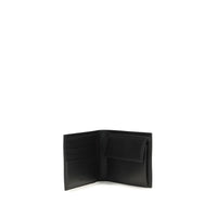 Ferragamo Black Calf Leather Bos Taurus Wallet