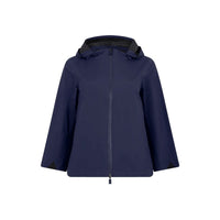 Herno Blue Polyester Rain Coat