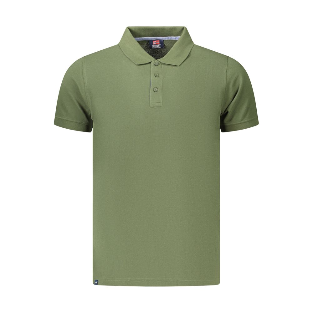 Norway 1963 Green Cotton Polo Shirt