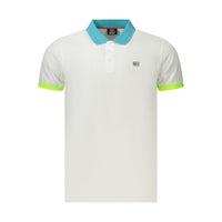 Norway 1963 White Cotton Polo Shirt