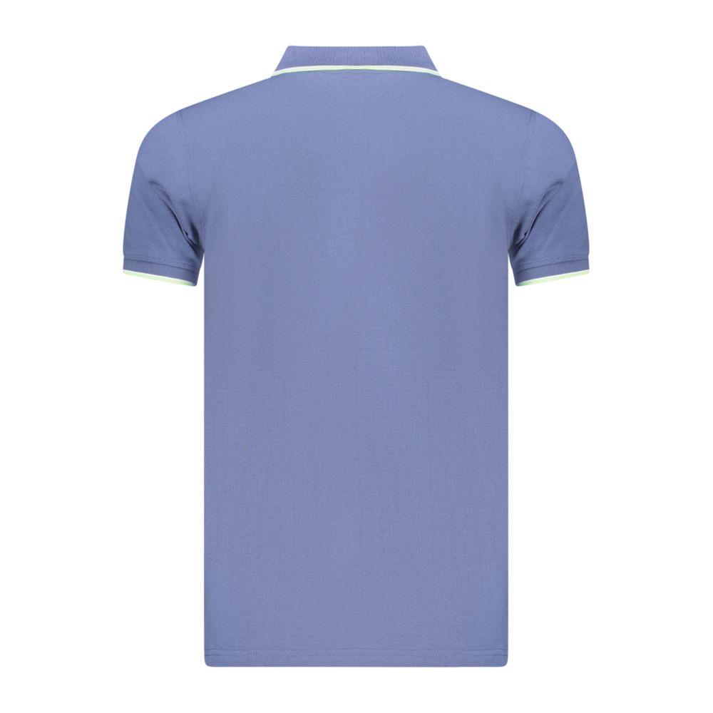 Norway 1963 Blue Cotton Polo Shirt