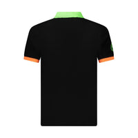 Norway 1963 Black Cotton Polo Shirt