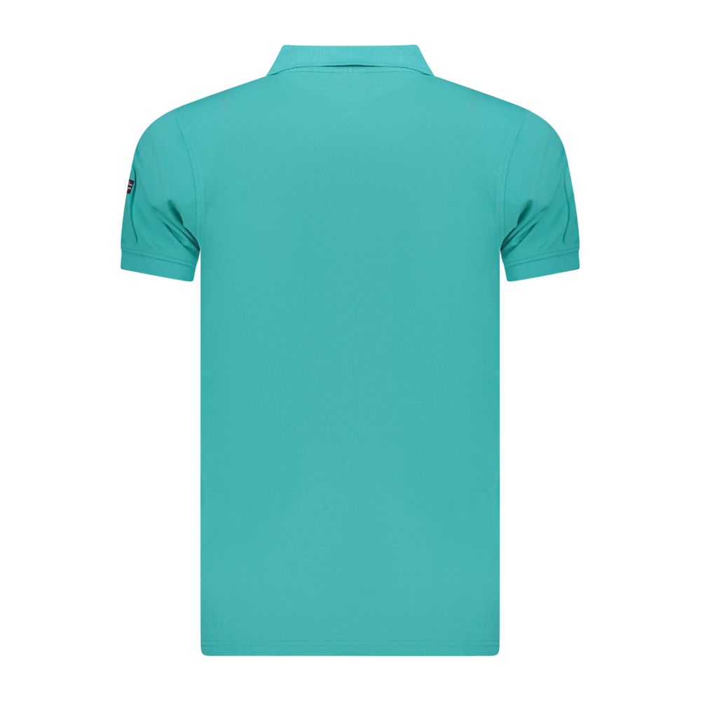 Norway 1963 Blue Cotton Polo Shirt