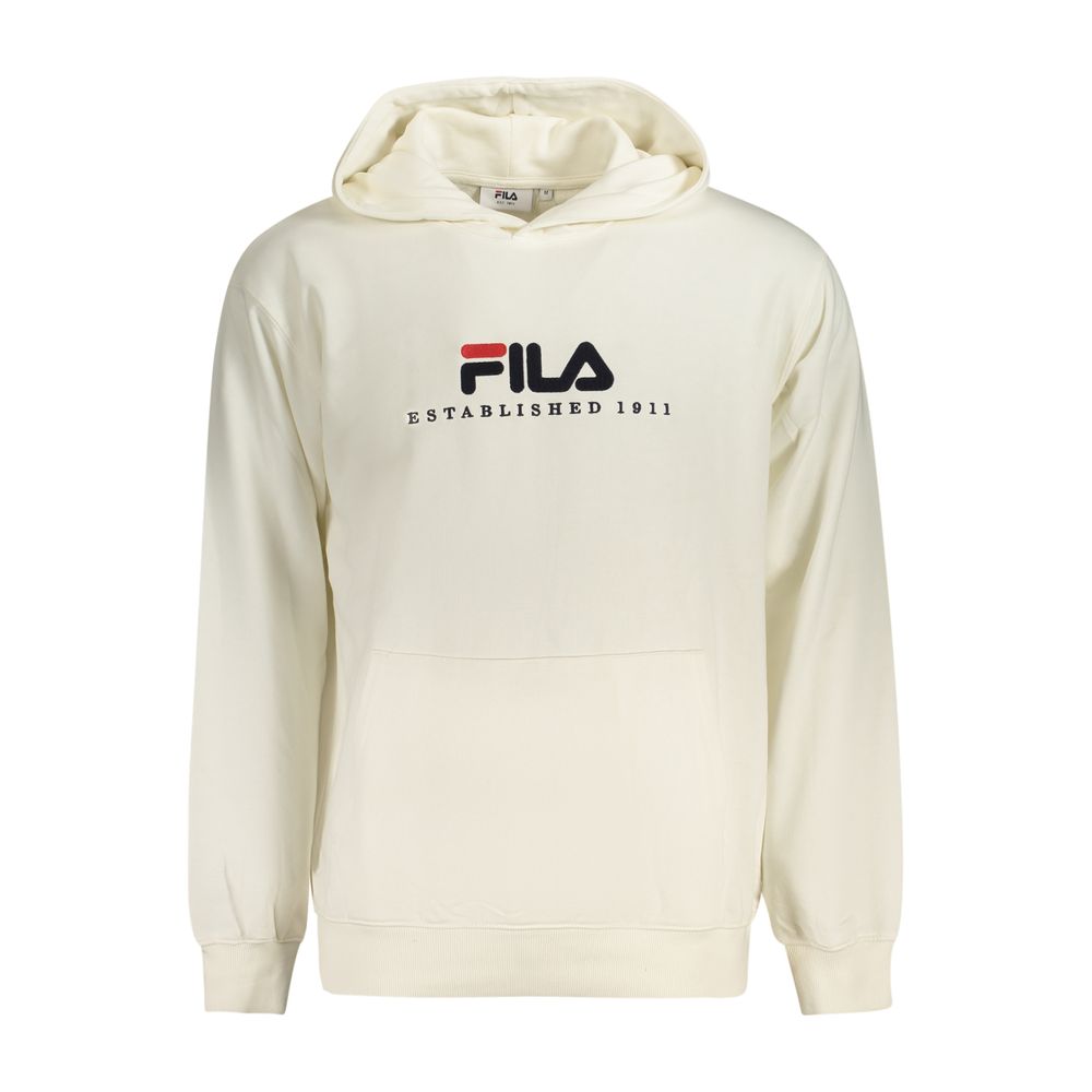 Fila White Cotton Mens Sweatshirt