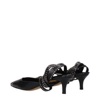 Isabel Marant Black Leather High Heel Pumps