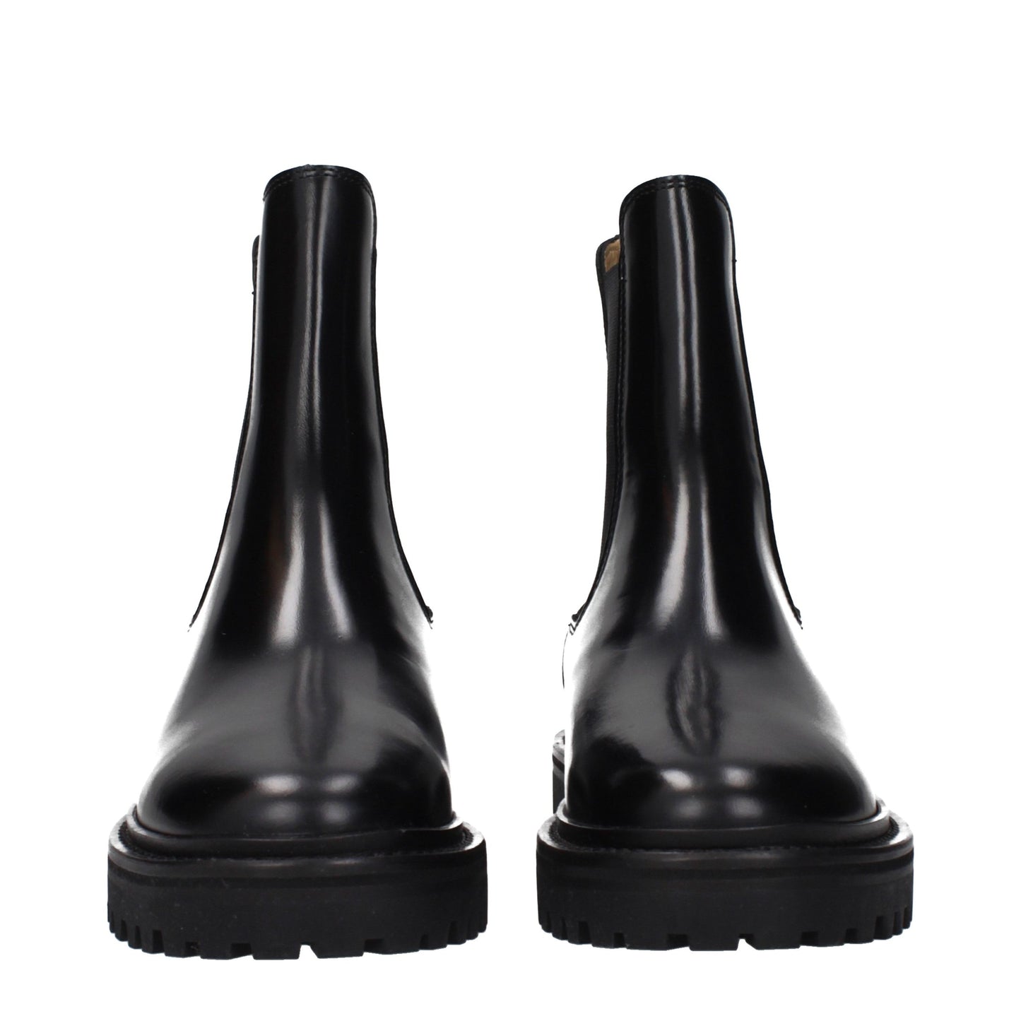 Isabel Marant Black Leather Ankle Boots