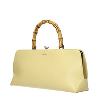 Jil Sander Yellow Leather Handbag