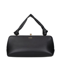Jil Sander Black Leather Handbag