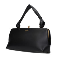 Jil Sander Black Leather Handbag