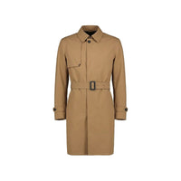 Herno Brown Polyester Coat