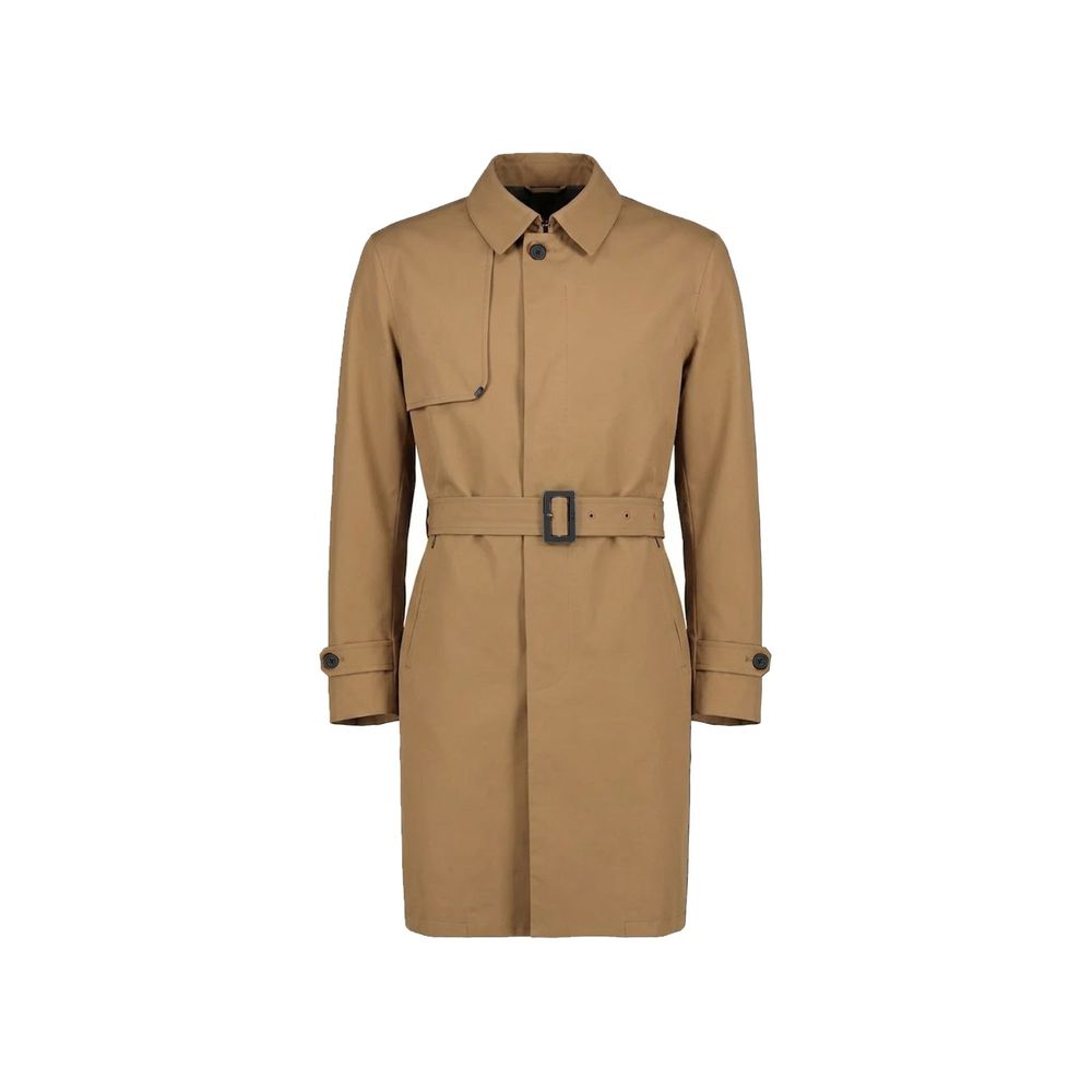 Herno Brown Polyester Coat