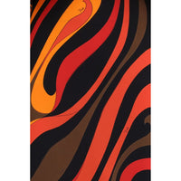 Emilio Pucci Orange Silk Long Dress