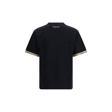Burberry Black Cotton T-Shirt