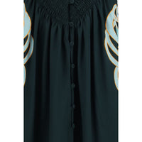 La Double J Blue Silk Casual Dress