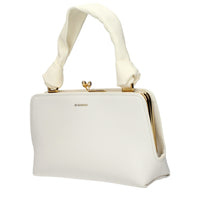 Jil Sander White Leather Handbag