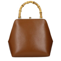Jil Sander Brown Leather Handbag