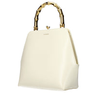 Jil Sander Beige Leather Handbag