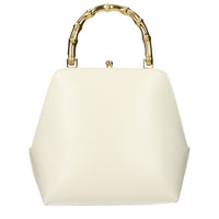 Jil Sander Beige Leather Handbag