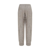 Brunello Cucinelli Beige Linen Casual Pants