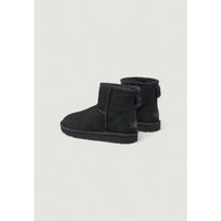 UGG Black Suede Leather Ankle Boots
