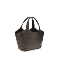 Saint Laurent Bicolor Napa Leather / Calf Bos Taurus Shoulder Bag