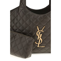Saint Laurent Bicolor Napa Leather / Calf Bos Taurus Shoulder Bag