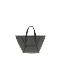 Brunello Cucinelli Black Calf Leather Bos Taurus Shoulder Bag
